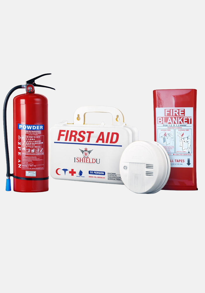 Emergency Home Safety Bundle - Fire & First Aid Protection
