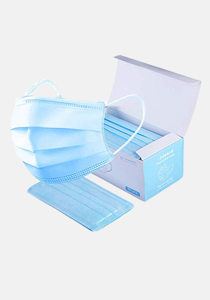3 Ply Disposable Mask Bundle Offer Pack Of 50 Pcs