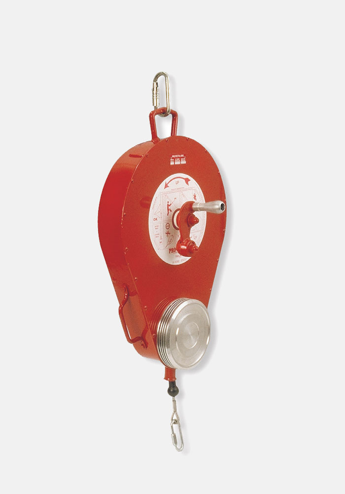 Trolmatic Protecta Descender With Evacuation Carriage Controlled Emergency Escape Device