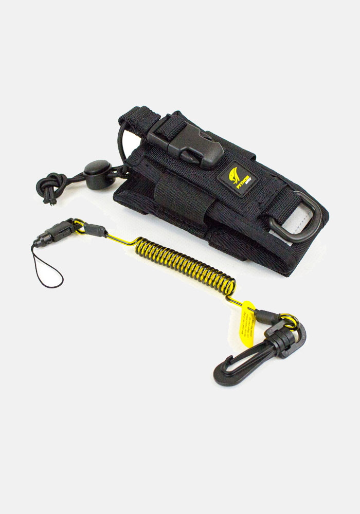 DBI-SALA Adjustable Radio Holster with Clip2Loop Coil and Micro D-Ring