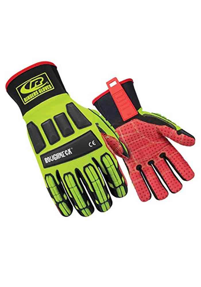 Ringers R-267 Roughneck Heavy Duty Work, Impact-Resistant Gloves